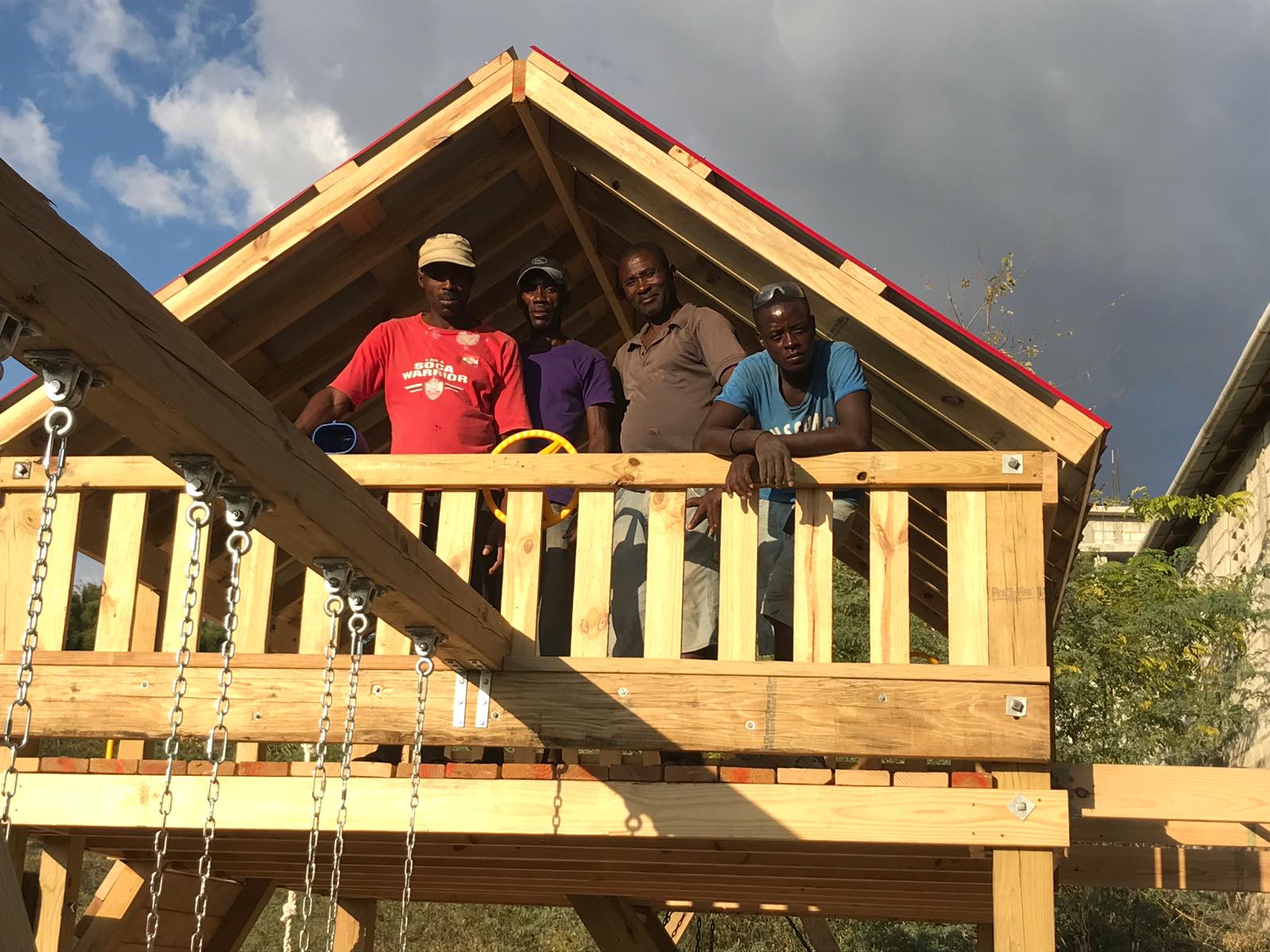 New playground built by S. Dakota firefighters